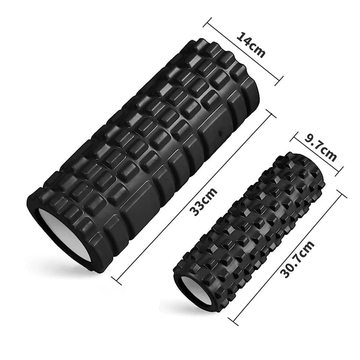 33Cm Foam roller Massage Roller Muscle Back Muscle Massage the Grid Back Training Set Shipping
