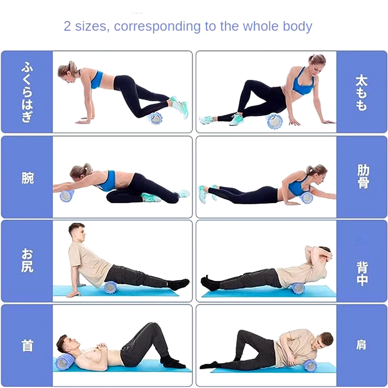 33Cm Foam roller Massage Roller Muscle Back Muscle Massage the Grid Back Training Set Shipping