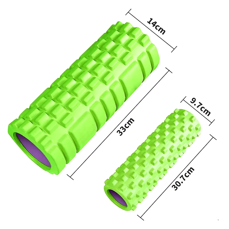 33Cm Foam roller Massage Roller Muscle Back Muscle Massage the Grid Back Training Set Shipping