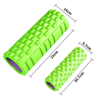 33Cm Foam roller Massage Roller Muscle Back Muscle Massage the Grid Back Training Set Shipping