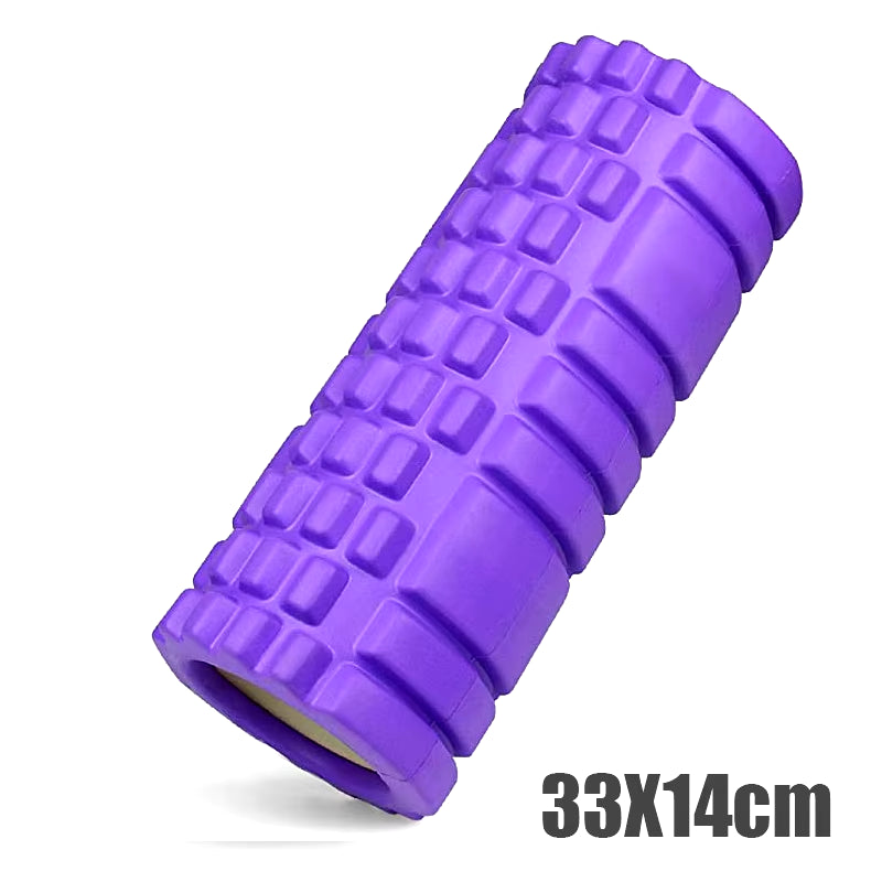 33Cm Foam roller Massage Roller Muscle Back Muscle Massage the Grid Back Training Set Shipping