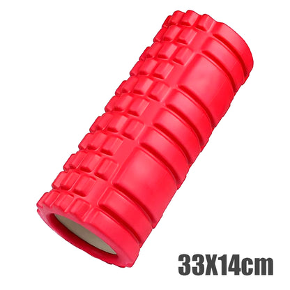 33Cm Foam roller Massage Roller Muscle Back Muscle Massage the Grid Back Training Set Shipping
